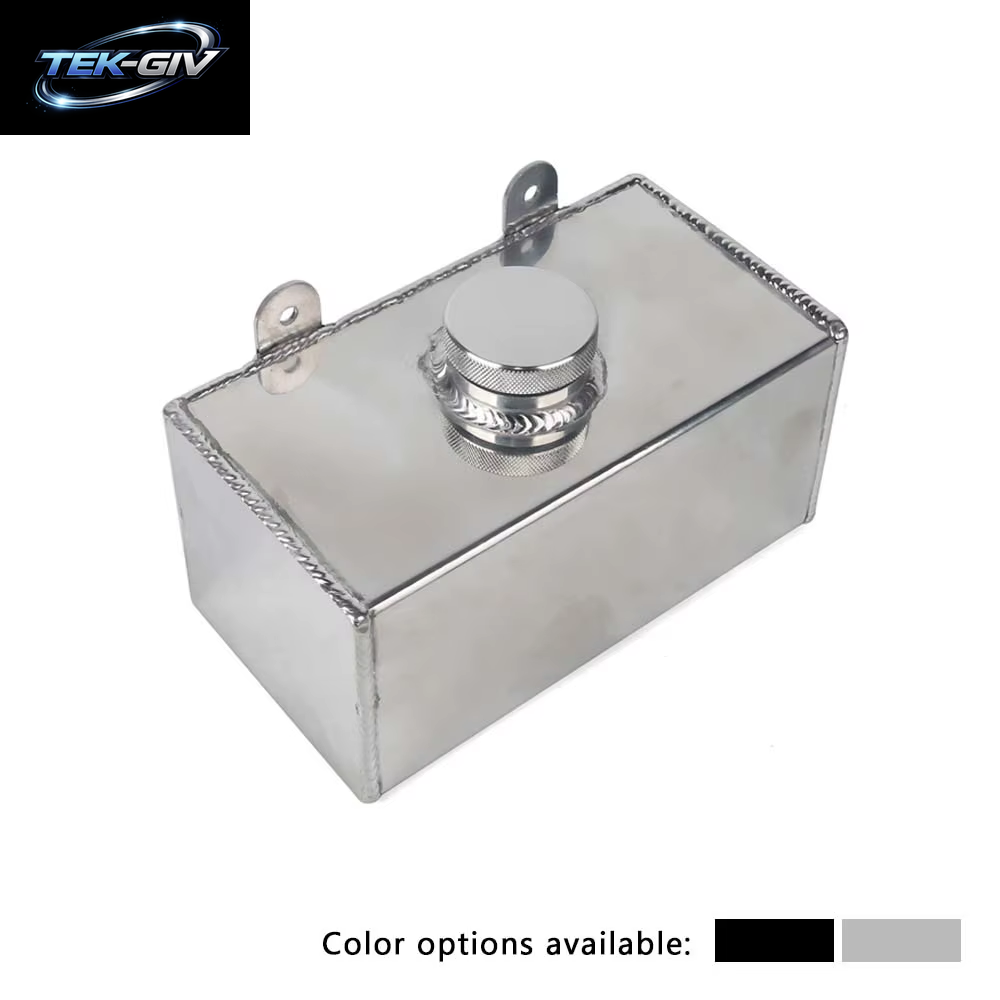 Aluminium Scheibenwaschflasche Ladeluftkühler Sprühtank Wasserbehälter NEW2L