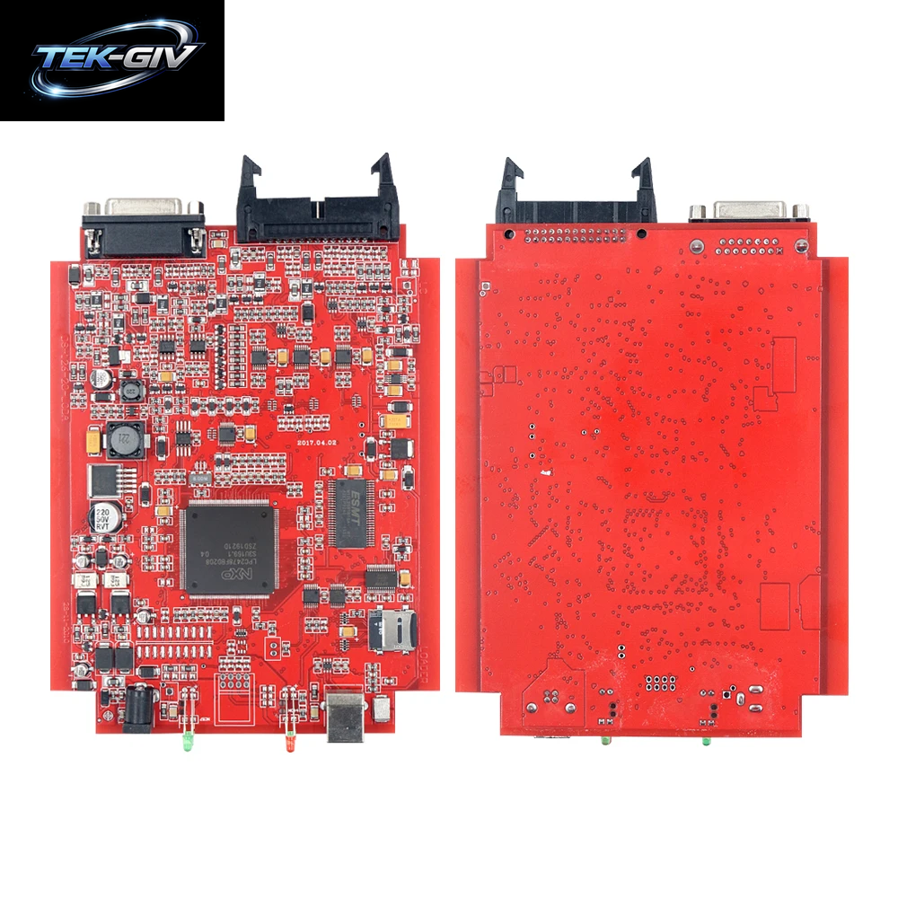 2025 Kess Ksuite V2 5.017 K TAG 7.020 2.25 4 LED Master Green PCB Board Unlimited Online KESS Car Truck ECU Programmer Tool