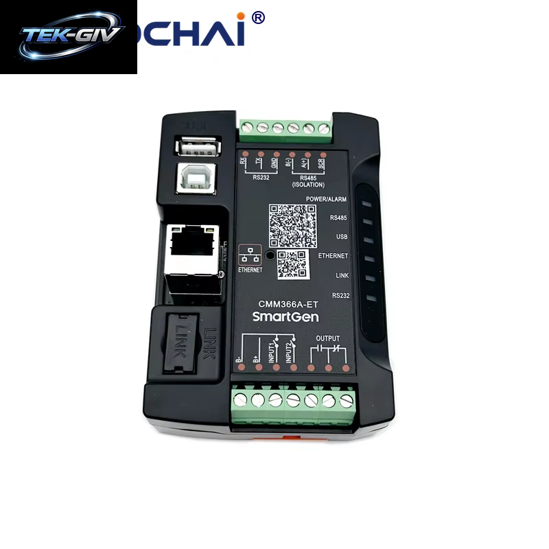 Smartgen CMM366A-ET Kabelgebundenes Ethernet Cloud Server Kommunikationsmodul Internet Monitor Bedienfeld CM366A-WIFI