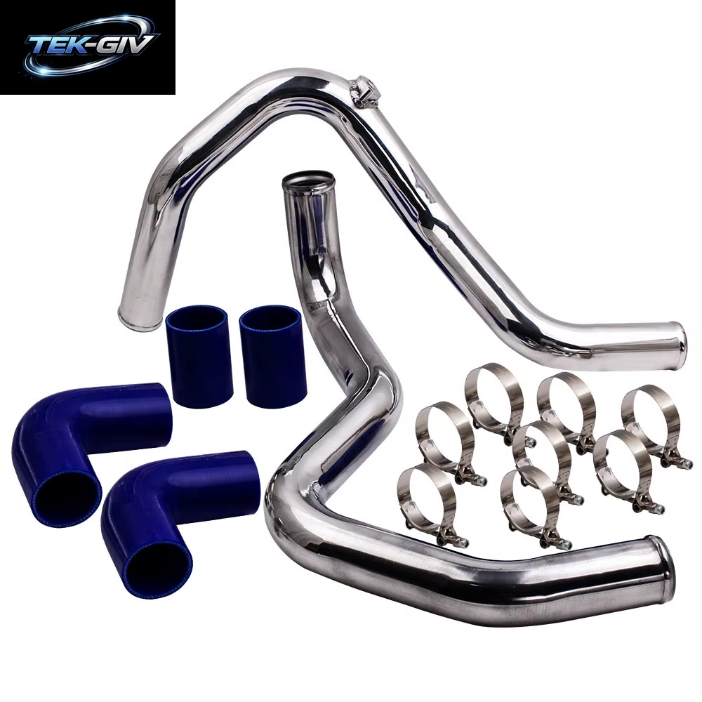 Ladeluftkühler-Rohrleitungs-Set Für Skoda Fabia MK1 6Y 1.9TDI VRS PD130 2003–2006 57 Mm Aluminium-Frontleitungs-Set