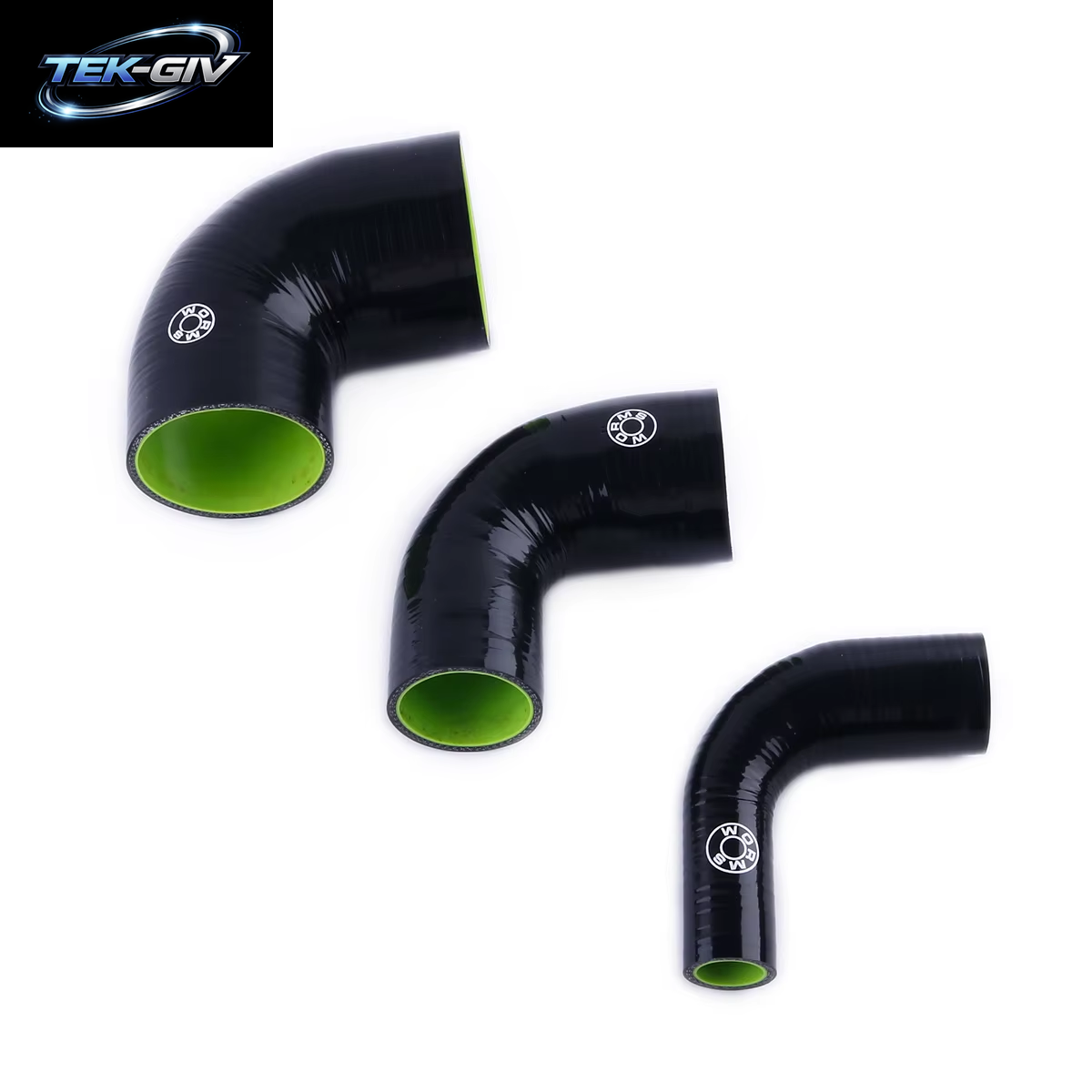 Silikon Schläuche Schlauch Anschluss Ladeluftkühler Turbo Air Intake Rohr Kit Koppler 90 Grad Mehrere Größe 102Mm Länge