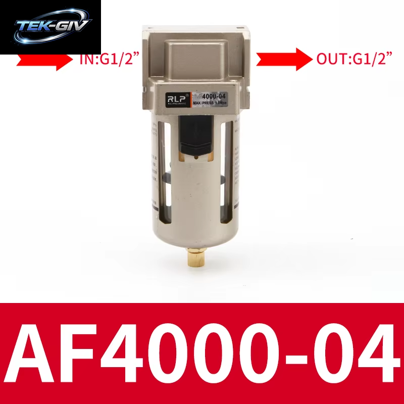 AF2000-02 AF3000-02 AF3000-03 AF4000-04 AF4000-06 AF5000-06 AF5000-10 Druckregler Luftfilter Öl- Und Wasserabscheider