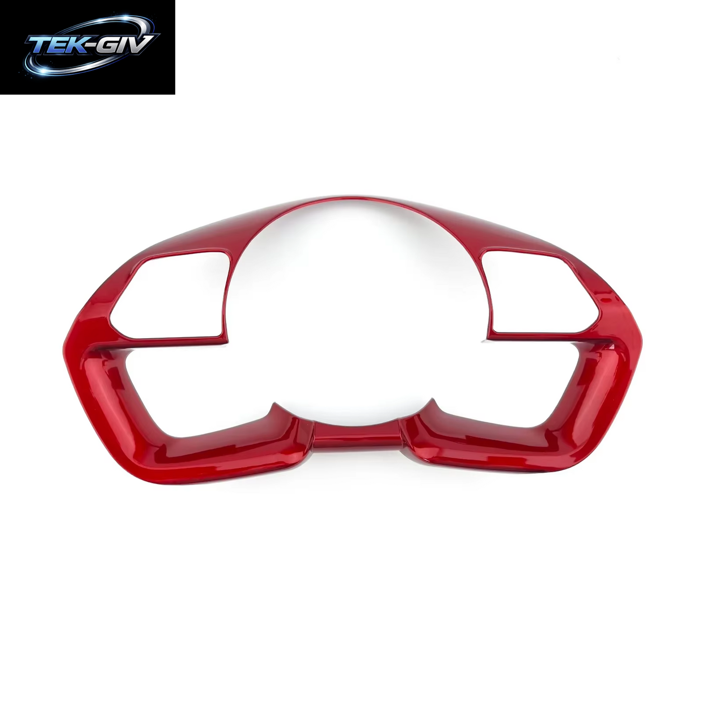1 Stücke Rot Lenkrad Trim Rahmen Abdeckung Innen Neue Dekoration Styling Für Hyundai Elantra CN7 2021 2022 2023 LHD RHD