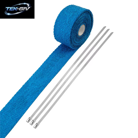 5 Meter Auto-Auspuffrohr-Wickel-Isolierung, Glasfaserband, Automatische Isolierung, Wärmegewickeltes Klebeband, Hochtemperatur-Rolle, Hitzeschild