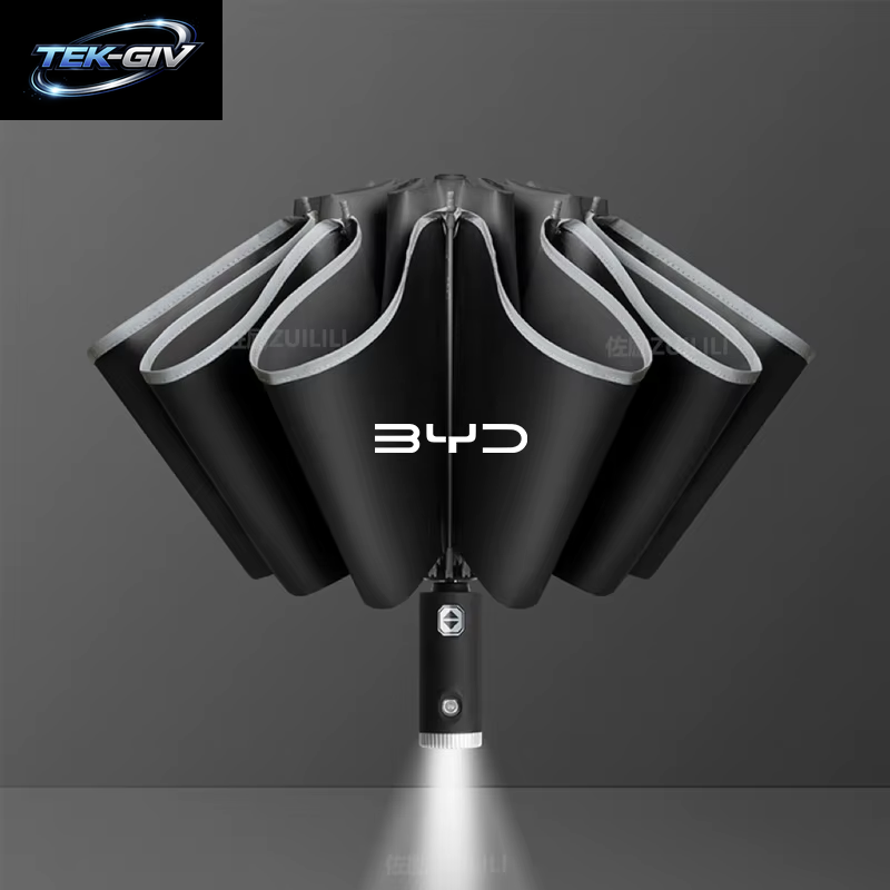 Auto Automatische Falten Winddicht Sonnenschirm Regenschirm Für BYD Atto 3 Tang F3 E6 Yuan plus Song Max F0 Qin G3 I3 Han Auto Zubehör