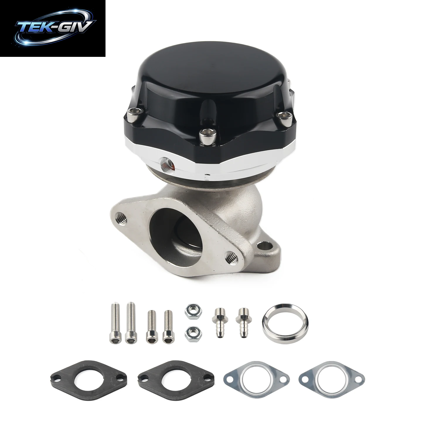 38 Mm Externes Turbo-Abgaskrümmer-Wastegate Mit Dump-Ring 14 PSI Schwarz/Rot/Lila/Blau