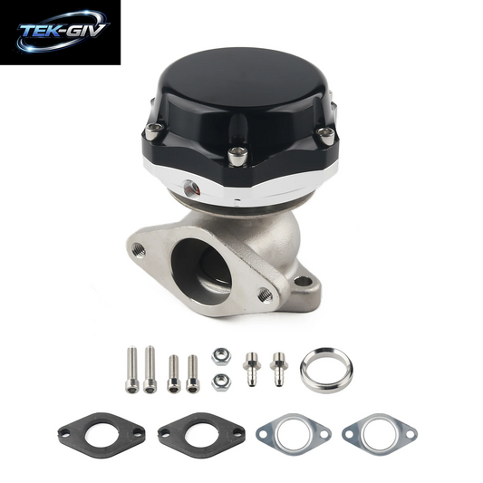 38 Mm Externes Turbo-Abgaskrümmer-Wastegate Mit Dump-Ring 14 PSI Schwarz/Rot/Lila/Blau
