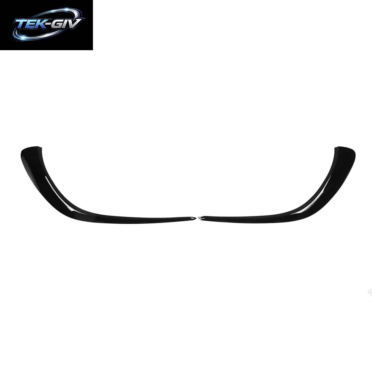 2 Stück Front Stoßstange Lippen Splitter Ersatz Abs Für Cla Klasse/C118/W118 Amg Linie 2019 Front Stoßstange Wind Messer