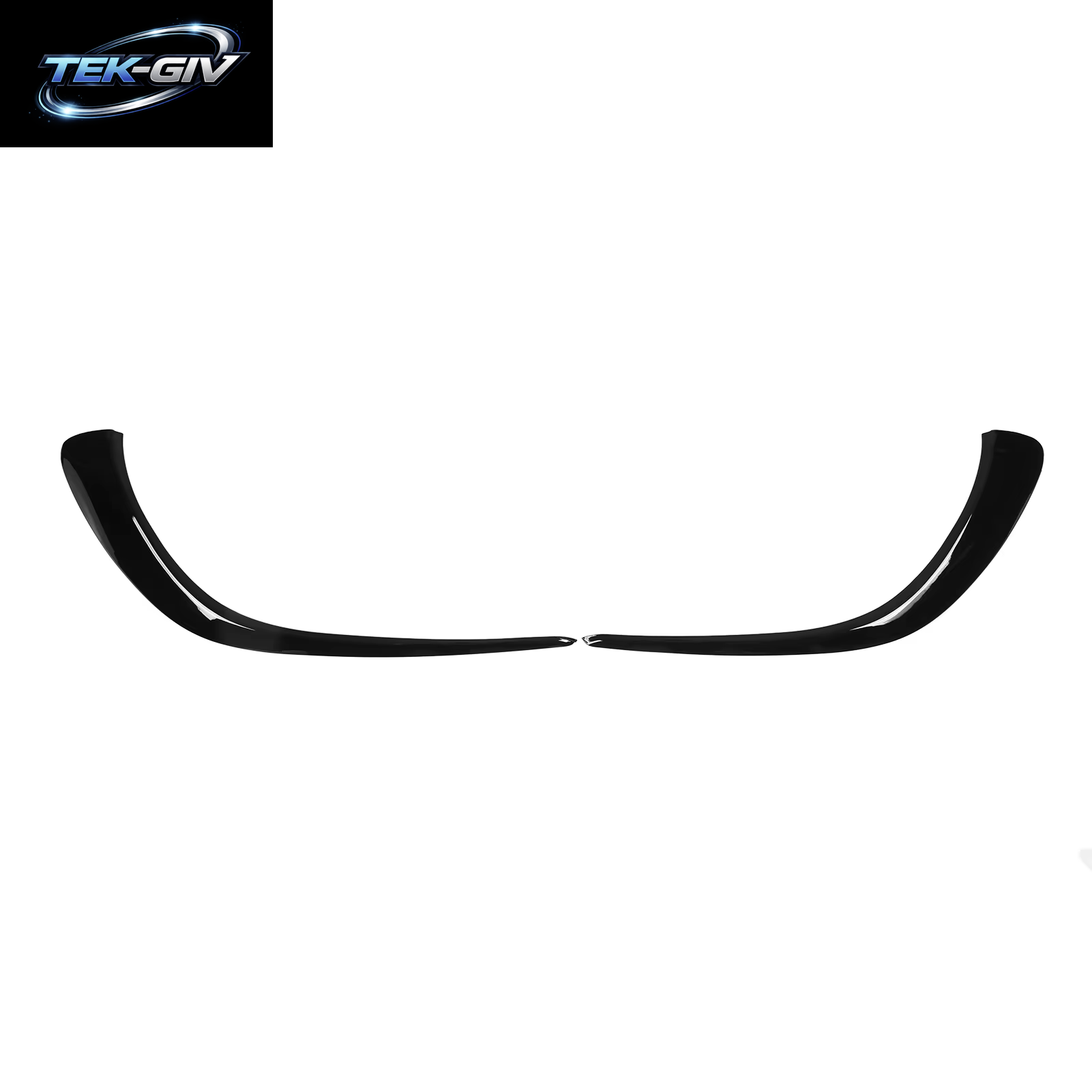2 Stück Front Stoßstange Lippen Splitter Ersatz Abs Für Cla Klasse/C118/W118 Amg Linie 2019 Front Stoßstange Wind Messer