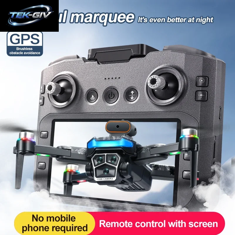 Xiaomi A14 Promax Drone Bürstenlosen Motor 8K HD Drei Kamera GPS Optischen Fluss Hindernis Vermeidung Faltbare Quadcopter Drone Spielzeug