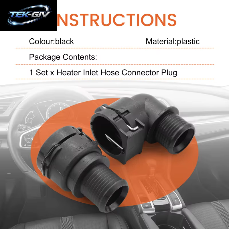 1 Satz Anschlussstecker Für Heizungseingangsschlauch 95089363 95089364 Für Chevrolet Sonic Trax Tracker Buick Encore Opel Mokka