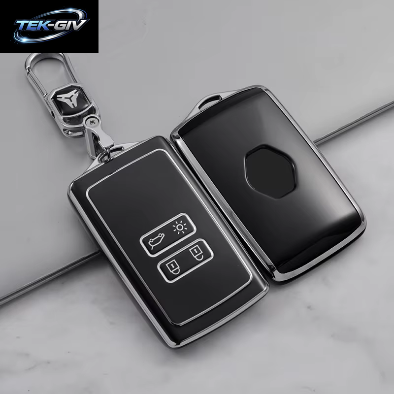 Shell Fob Für Renault Captur Megane Talisman Espace Clio Zoe Koleos Scenic 4 Arkana Dacia Sandero Karte TPU Auto Schlüssel Abdeckung Fall