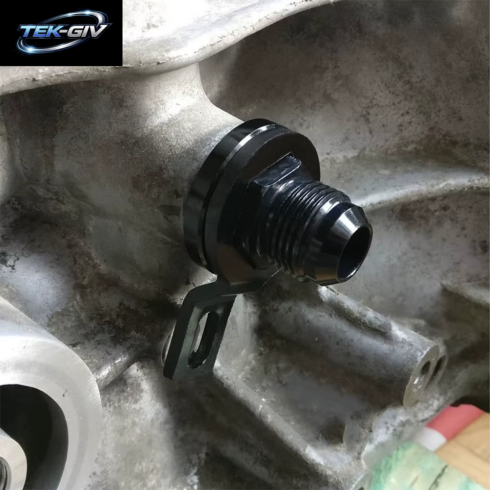 AN10 Aluminium-Schwenkschlauch-Endstück-Adapter Für Honda Acura D-Serie D15 D16 Armaturen, Block-Stecker-Adapter, Entlüftungsbeschläge