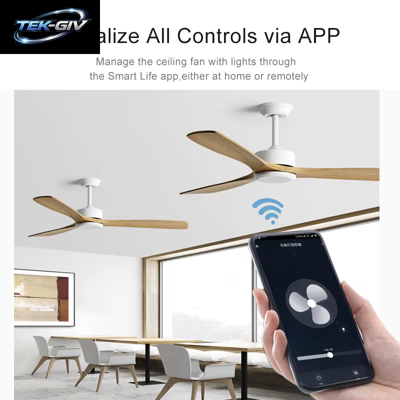 Tuya Wifi Smart Leben Decke Fan Licht Fernbedienung Kit APP Steuerung Smart Home Angepasst Wind Geschwindigkeit Arbeit Mit Alexa Zubehör