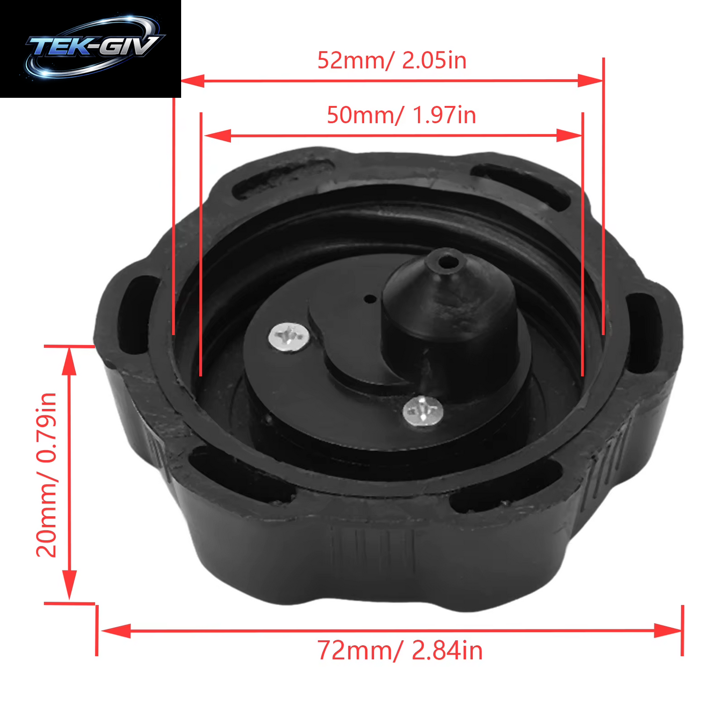 50Mm Universal-Tankdeckel Deckel Für 50Cc 70Cc 90Cc 110Cc 125Cc ATV