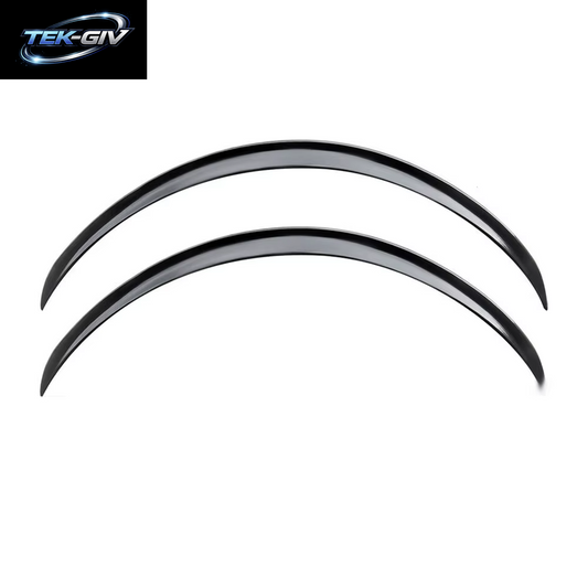 2 Stücke Universal Auto Rad Augenbraue Bögen Lippen Glänzend Schwarz 73 Cm Auto Seite Fender Flares Verlängerung Schutz