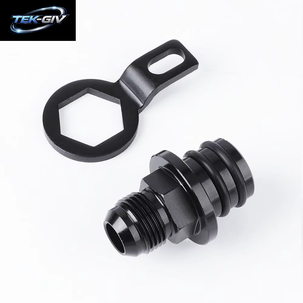 AN10 Aluminium-Schwenkschlauch-Endstück-Adapter Für Honda Acura D-Serie D15 D16 Armaturen, Block-Stecker-Adapter, Entlüftungsbeschläge