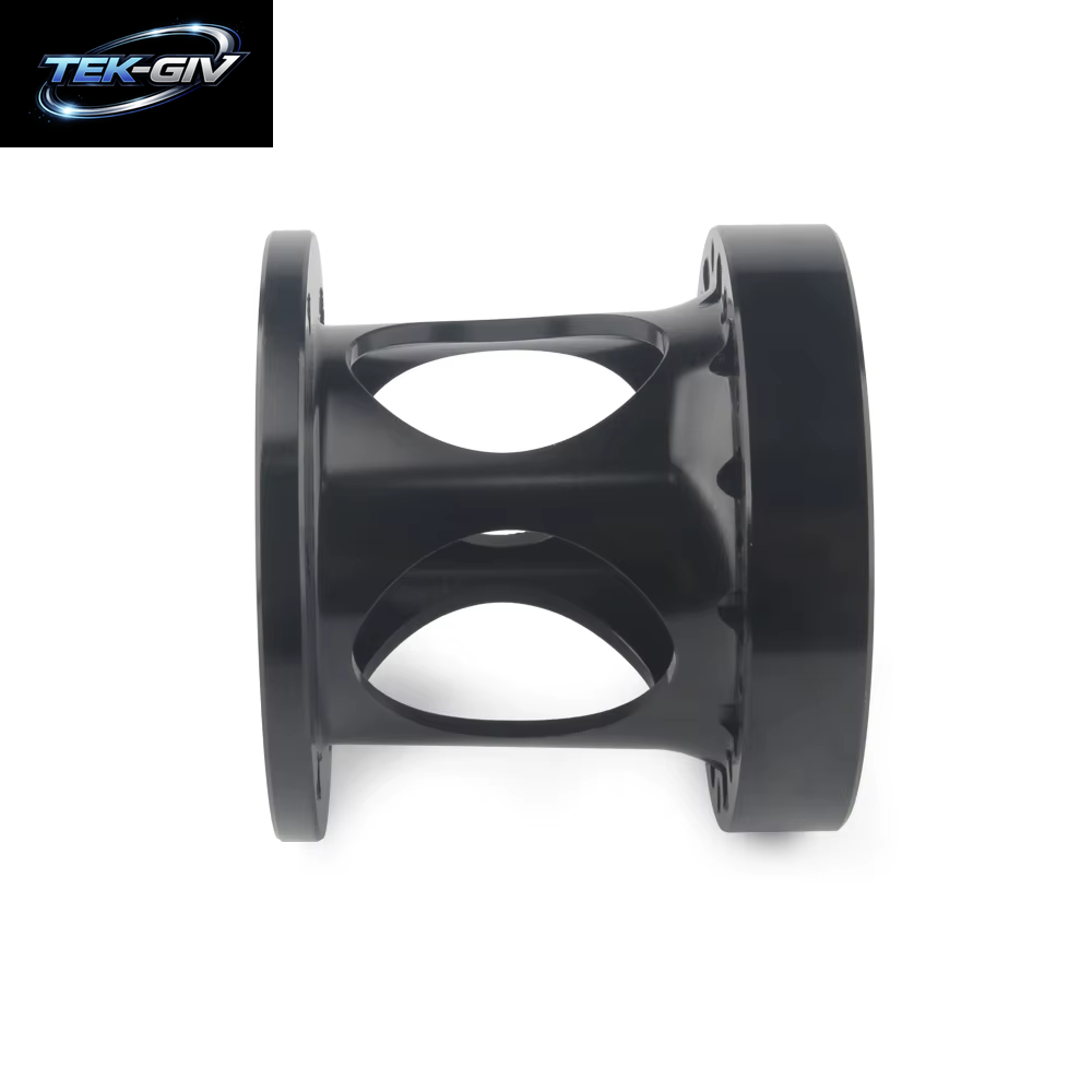 Neuer Ausgehöhlter Universal-Lenkradnaben-Abstandshalter 51/76/101 Mm Lenkradnabe Boss Kit Adapter Abstandshalter Schwarz