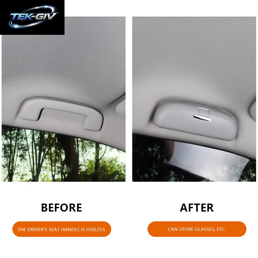 Auto Brillenhalter Fall Sonnenbrillenbox Für Audi Q3 Q5 SQ5 Q7 A1 A3 S3 A4 A6 A7 S6 S7 S4 RS4 A5 S5 2013–2022 Sonnenbrillenhalter