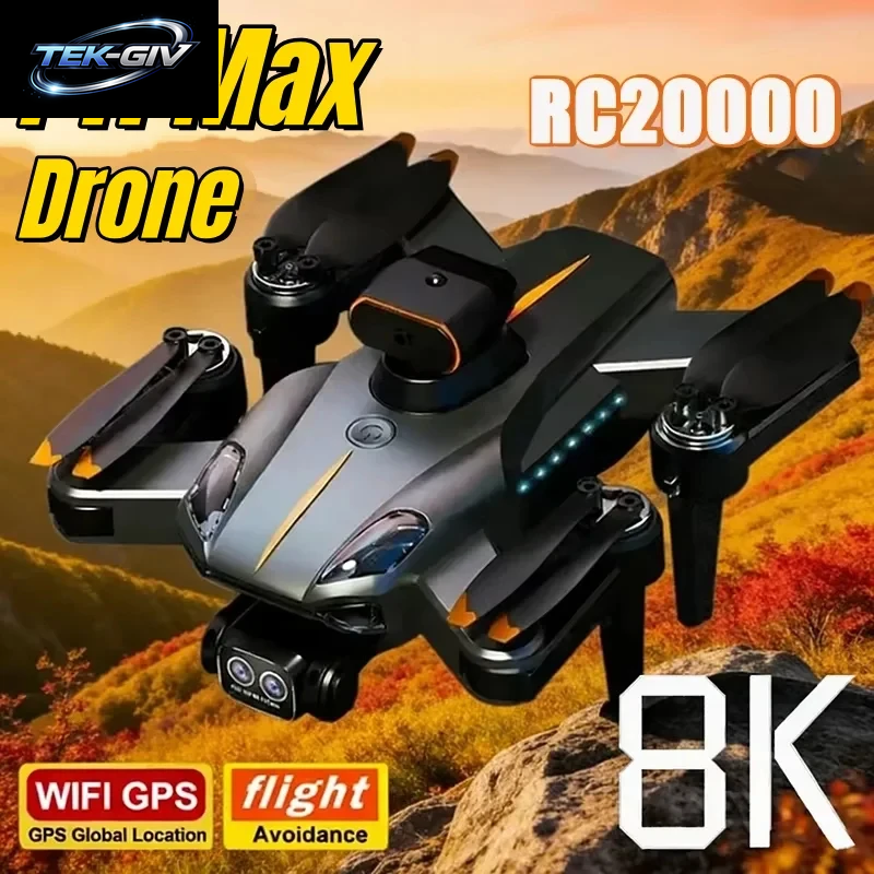 Neue P11 Max Gps-Drohne 8K HD 5G Professionelle Luftbildfotografie Doppelkamera Hindernisvermeidung Bürstenloser Quadcopter 20000M 2026