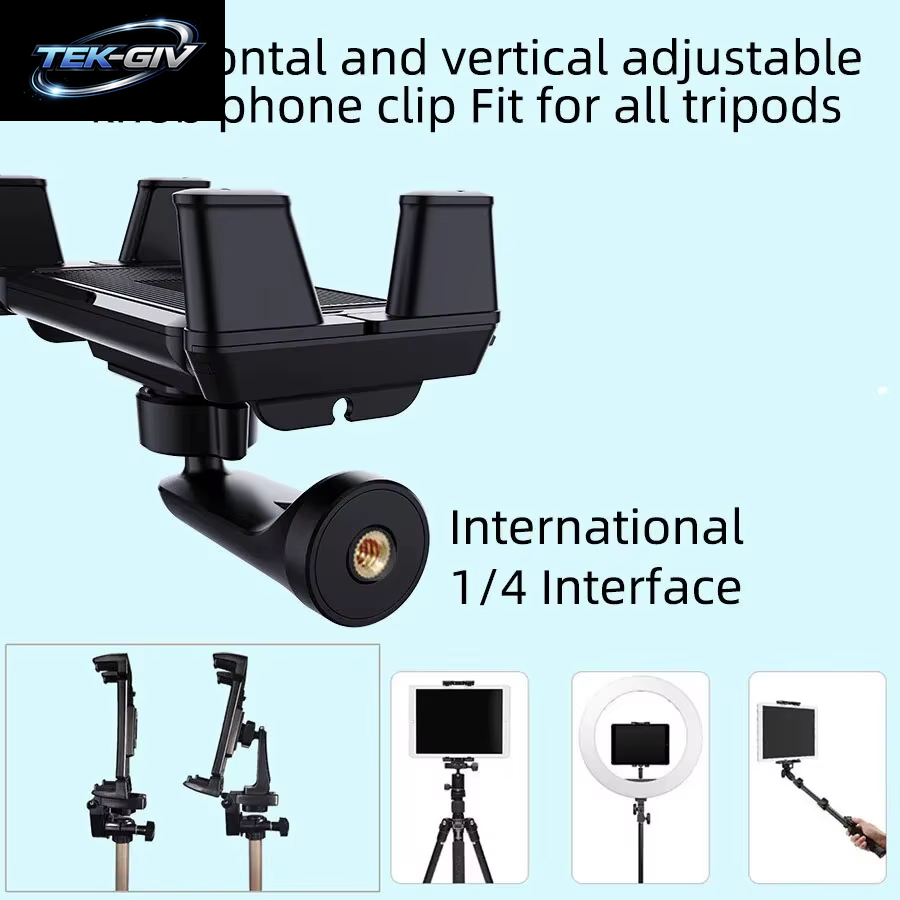 Stativ Einbeinstativ Universa Halter Halterung, Ständer Kompatibel Mit 7" - 15" Tablets Ipad, 4"-7" Klappbildschirm/Gerade Panel Telefon