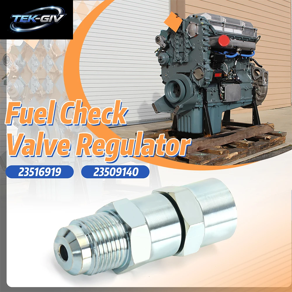23516919 3/8 Zoll Innengewinde Detroit Diesel-Rückschlagventil Für 12,7 L Motor Der Serie 60
