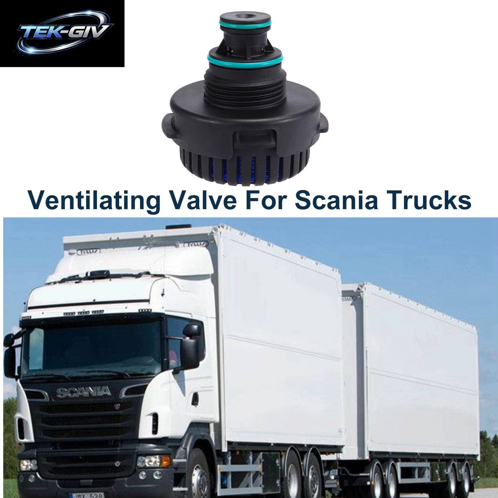 2X Auto-Belüftung Ventil Für Scania-Lkws Sce