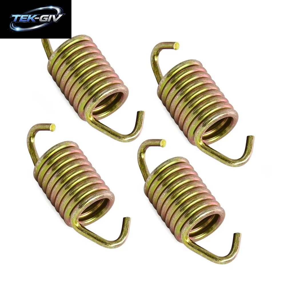 4 Stück ATV Für Polaris Auspufffeder 7041804 Für Scrambler ATP Hawkeye Motorrad-Auspuffzubehör