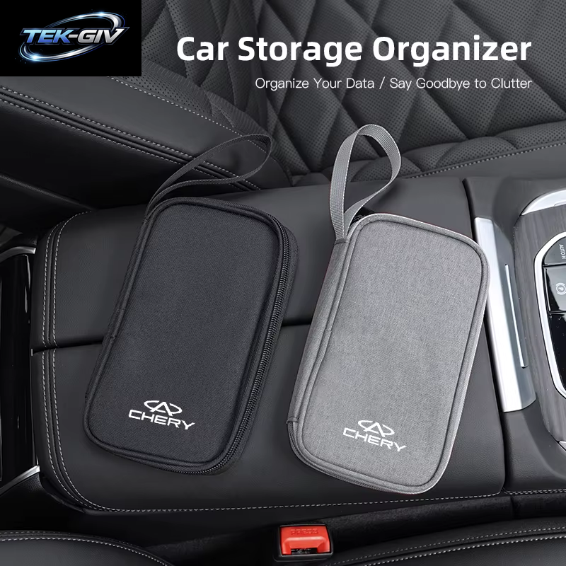 Auto-Führerschein-Telefon-Aufbewahrungstasche, Autoschlüssel-Pack Für Chery Tiggo 7 Pro 8 4 5 3 2 T11 5X Amulett Fora QQ IQ Fulwin Arrizo 5