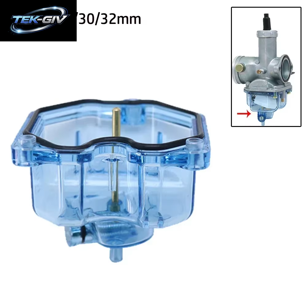 1X Klar Vergaser Boden Float Schüssel Shell Carb Für PZ26 PZ27 PZ30 PZ32 PZ26/27/30/32 Blau Transparent Hohe Grade