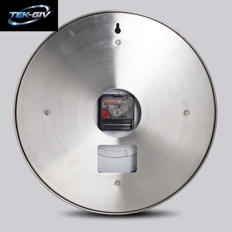 34 Cm Luxus Kreative Wanduhr Moderne Metall Design Kunst Wanduhr Hause Große Digitale Leucht Schlafzimmer Dekoration Uhr