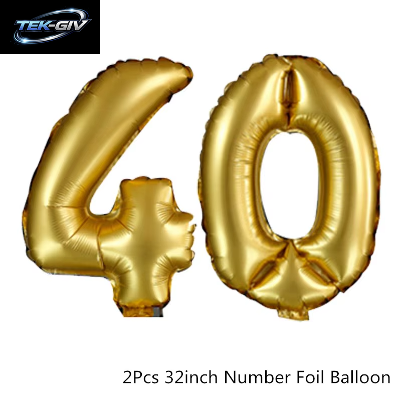 Schwarzgold 30 40 50 60 Jahre Geburtstag Latexballons Erwachsene Männer Frauen Alles Gute Zum Geburtstag Party Dekor Hochzeit 30. Jahrestag Zubehör