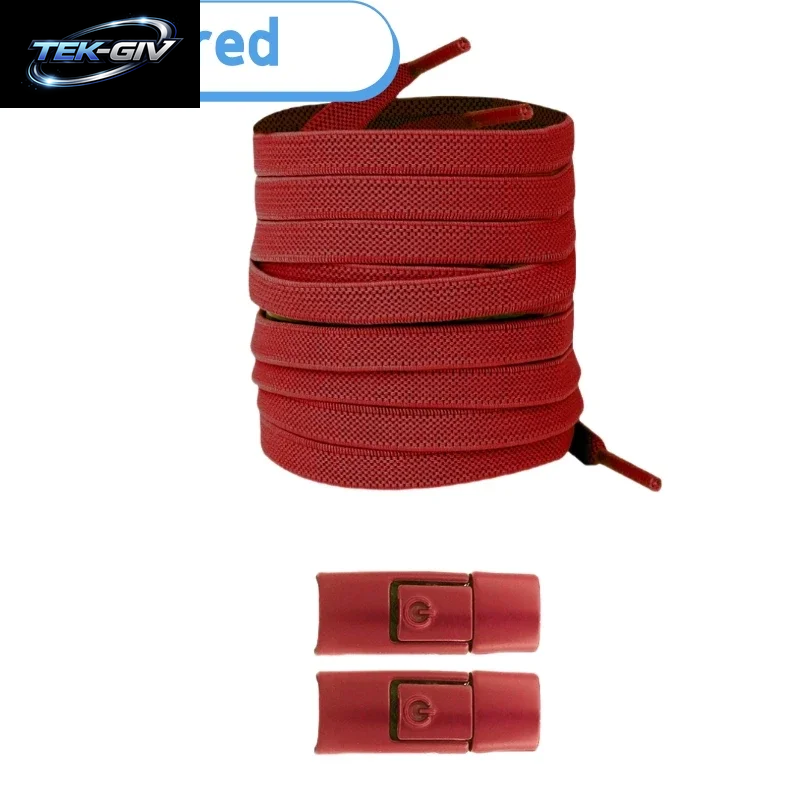 Neu Ohne Krawatten, Elastische Schnürsenkel, Keine Krawatte, Schnürsenkel, Press-Lock-Schnürsenkel, Sneaker, Kinder Und Erwachsene, 8 Mm, Verbreiterte Flache Schnürsenkel Für Schuhe