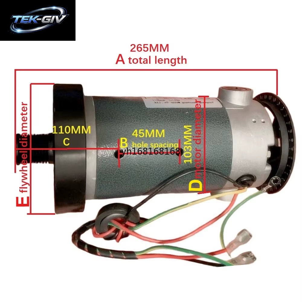 Geeignet Für 180V 3H P Laufbandmotor DC Permanentmagnet Universalmotor