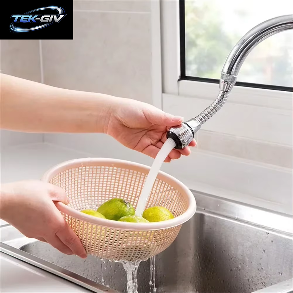 Wasserhahn-Sprühgerät, Extender, Zwei Wasserauslassmodi, Belüfter, Verstellbare Düse, Auslauf-Set Für Küchenarmaturen, Wassersparend