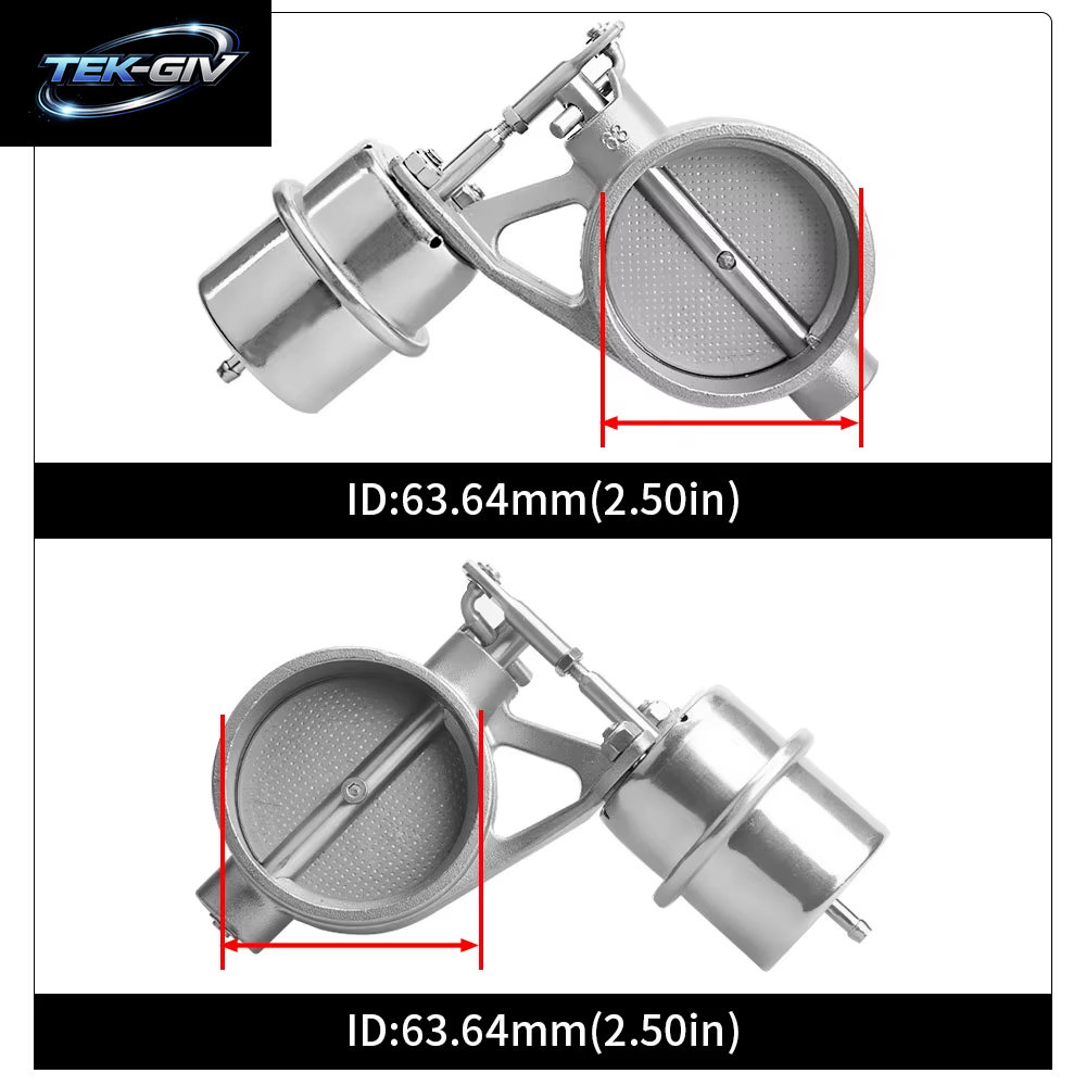 Universal Auto 2 ''/2.5''/3.0 ''Vakuum-Abgas Ventil Rohrsystem Steuerventil Mit Fernbedienung Schalters Atz 51/63/76Mm