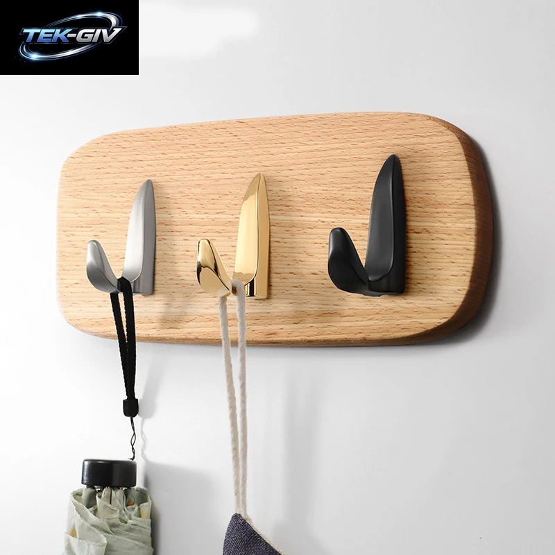 WV Moderne Wand Hängende Kleidung Haken Schlafzimmer Robe Haken Wohnzimmer Parlor Mantel Haken Schlafzimmer Robe Haken Handtuch Haken Bad Zubehör Badezimmerzubehör Badezimmer Haken Küchen Schrank Aufbewahrung Kleiderbü