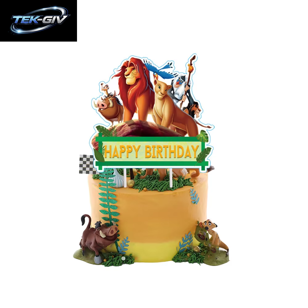Disney Der König Der Löwen Geburtstag Party Dekoration Neue Teller Tassen Servietten Tischdecke König Löwe Geburtstag Ballon Party Favor Ballon