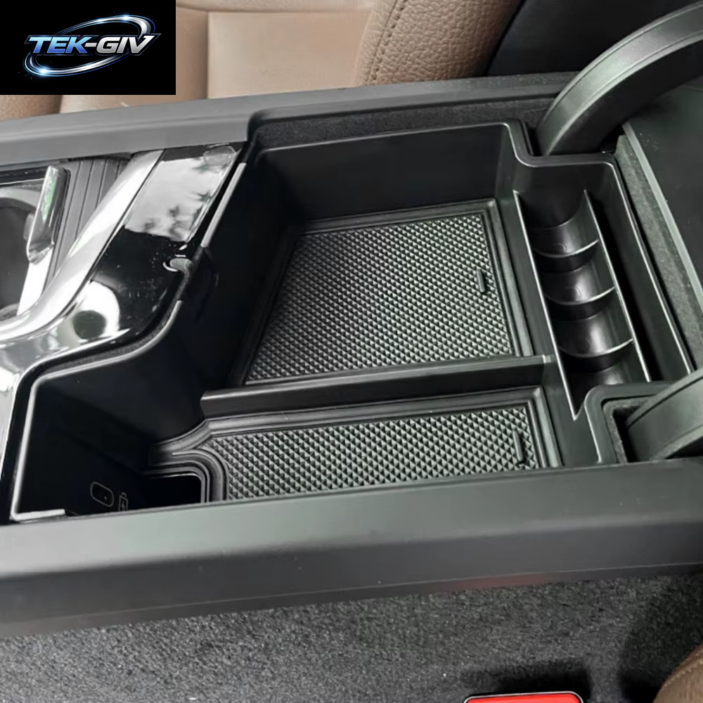 Für Volvo XC60 XC90 S90 S60 V60 V90 2017 2018 2019 2020 2021 2022 LHD Armlehne Box Ablage Organizer Innen Zubehör