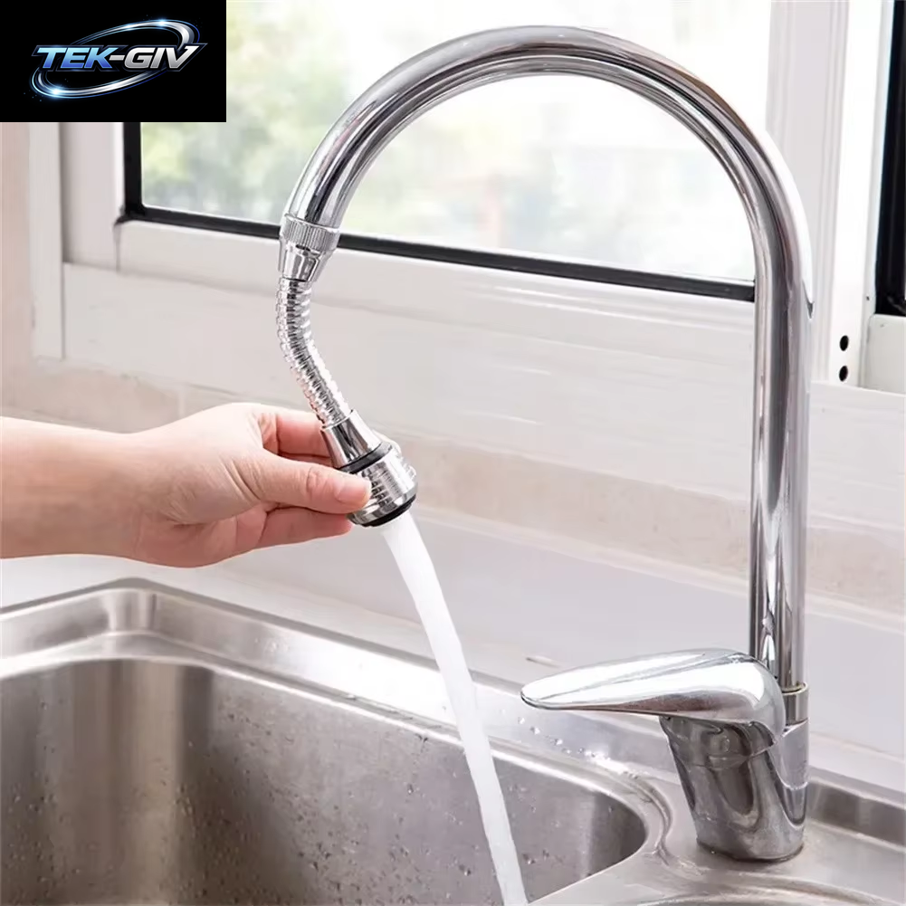 Wasserhahn-Sprühgerät, Extender, Zwei Wasserauslassmodi, Belüfter, Verstellbare Düse, Auslauf-Set Für Küchenarmaturen, Wassersparend