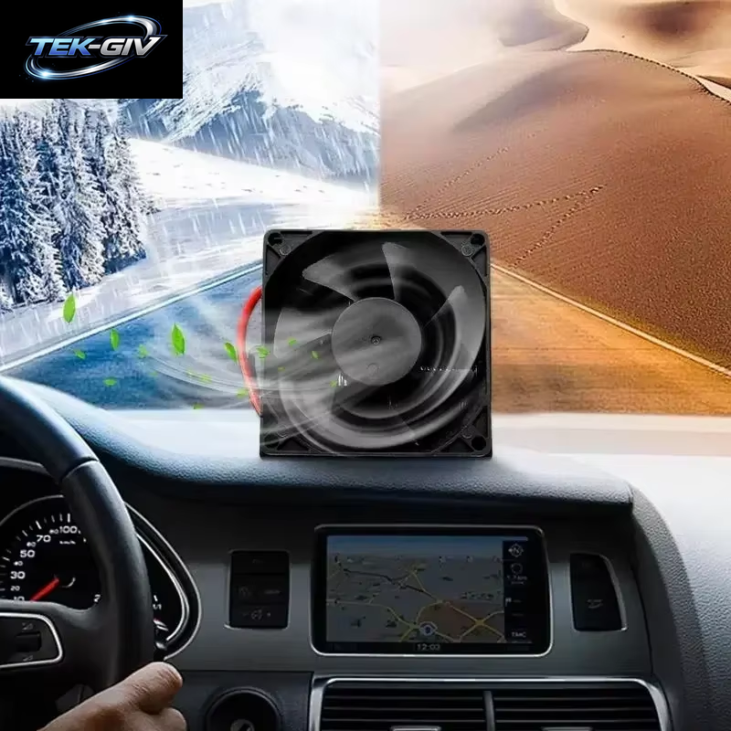 300W Demister Wärme Ventilator Auto Trockner Auto Tragbare Heizung Auto Fenster Defroster Heizung Defogger Schnelle Abtauung Enteiser Für Alle Autos