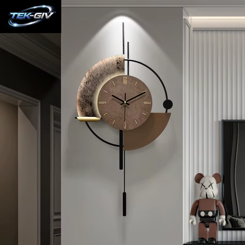 Ein Künstler Des Lebens Sein, Moderne, Minimalistische, Sprachgesteuerte, Leuchtende Wanduhr