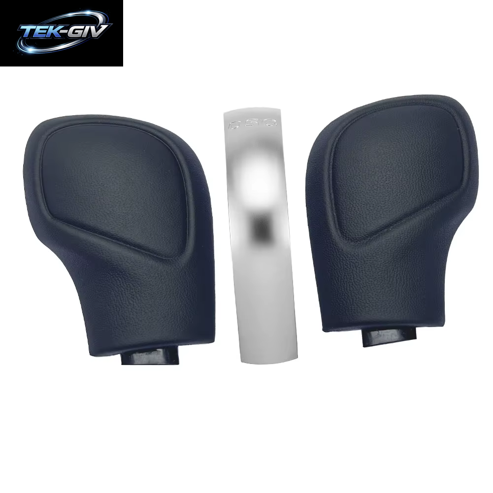 Abs Material Mit Leder Schalt Knopf Getriebe Seiten Abdeckung Für Volkswagen Vw Golf 6 7 R Gti Passat B7 B8 Cc R20 Jetta Mk6 Gli
