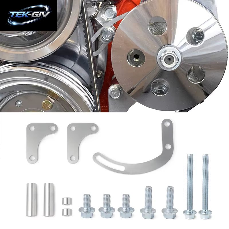 Billet Verstellbar Lwp Kleiner Block Für Sbc Servolenkung Pumpen Halterung Für Chevy