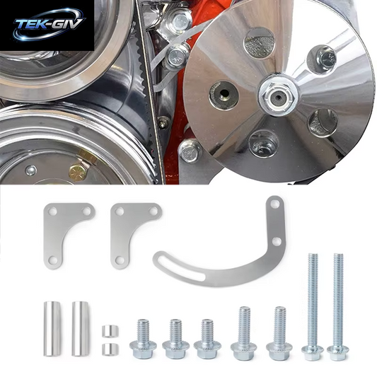 Billet Verstellbar Lwp Kleiner Block Für Sbc Servolenkung Pumpen Halterung Für Chevy