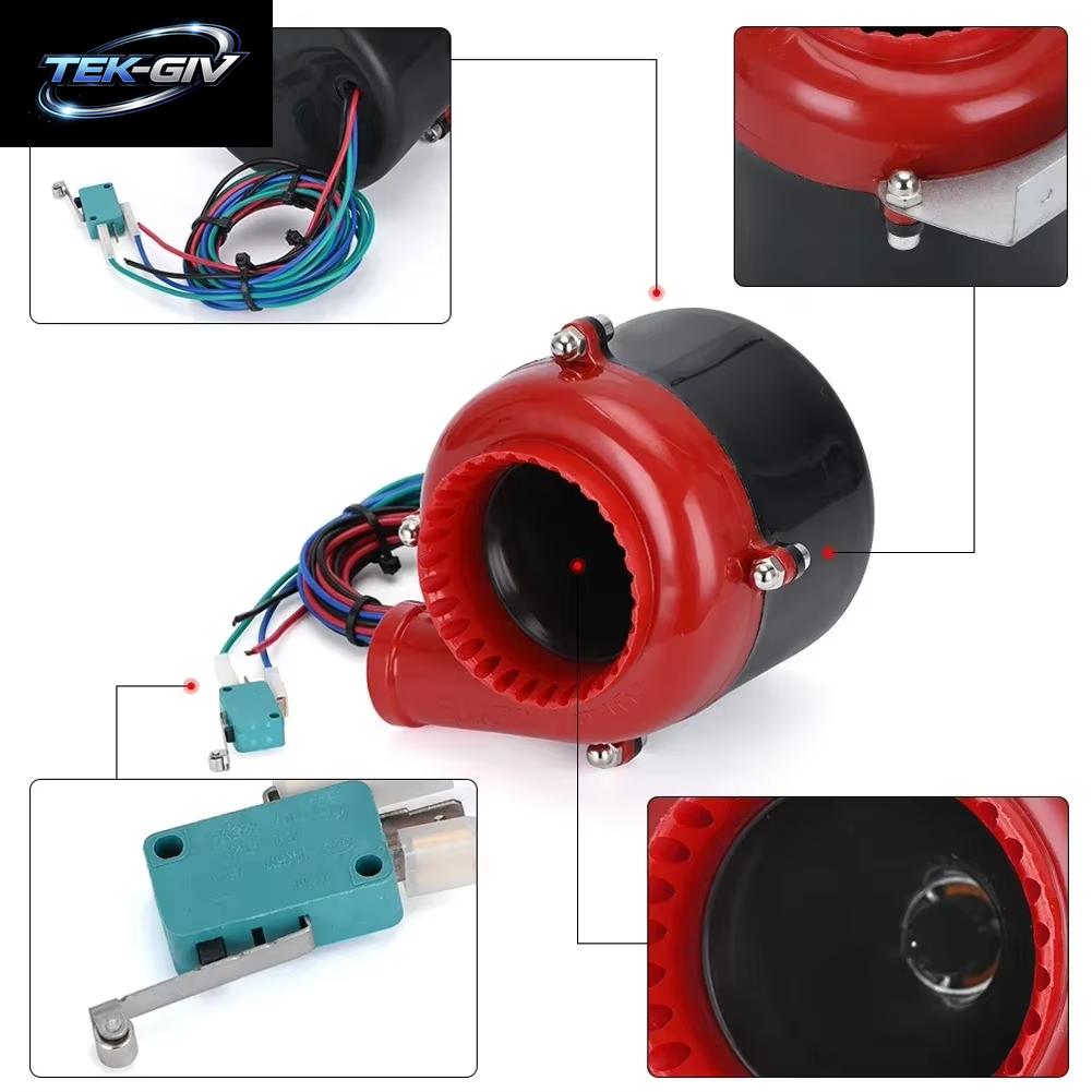 Universal 4-Draht Auto Elektronische Turbo Blow off Ventil Auto Gefälschte Dump Ventil Analog Sound BOV Automotive Turbine Relief Ventil