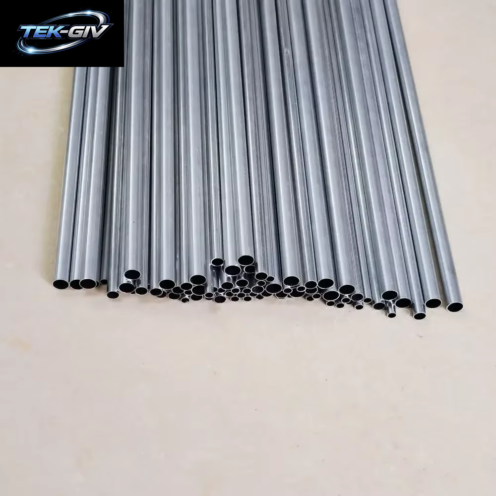 Aluminiumrohr, Außendurchmesser 1,1–8,8 Mm, Länge 300 Mm, 500 Mm, Rundes Rohr Aus Aluminiumlegierung, Gerade, Kleiner Außendurchmesser 6063, Dicke 0,2–2,5