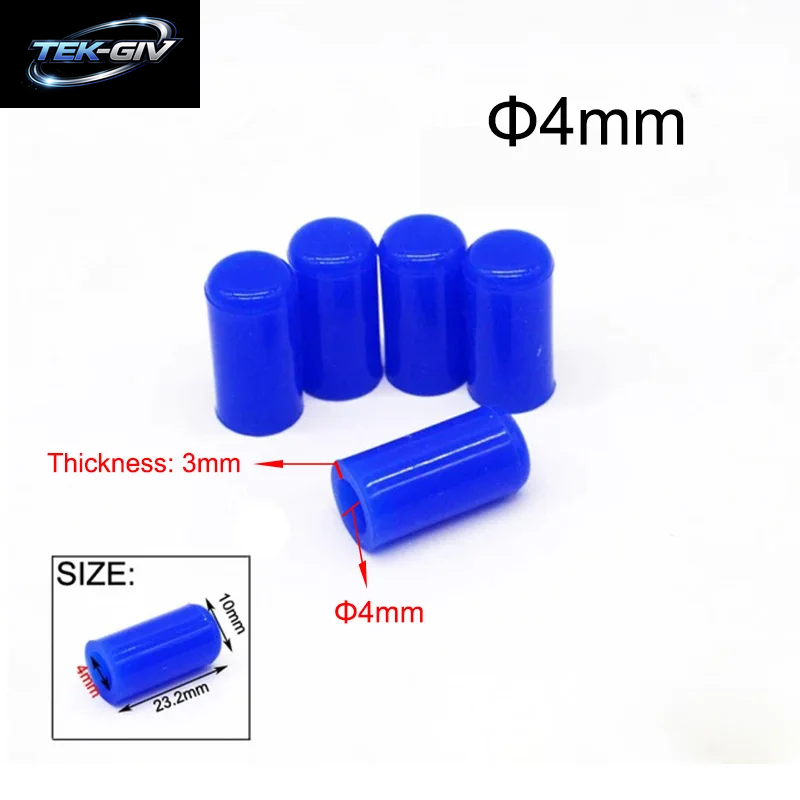 5 Stücke Silikon Blindkappe Einlass Vakuum Schlauch End Stopfen Dichtung Stecker Auto Auto Zubehör Teile 4/6/8/10/12/16/19/25/30/32Mm