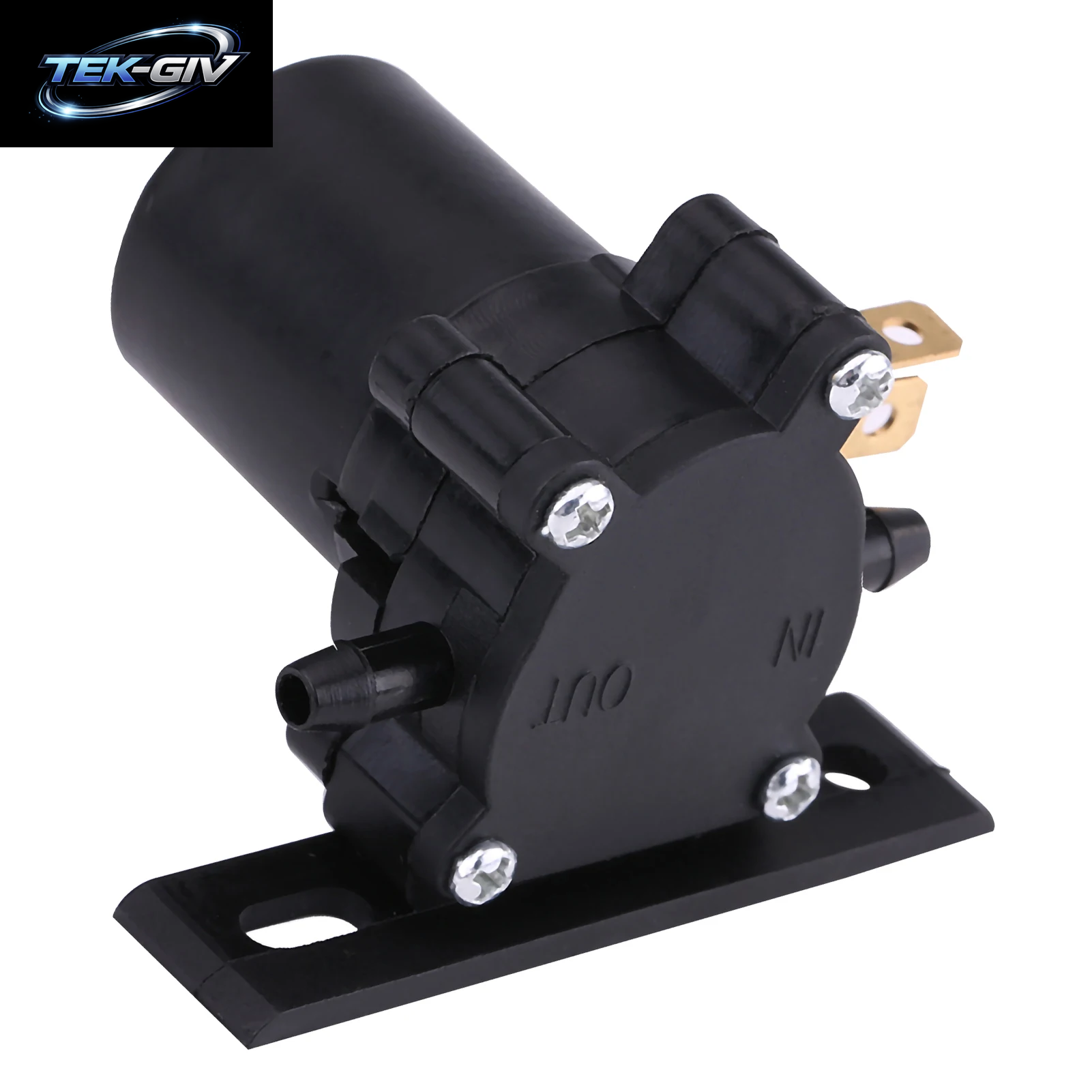 Auto-Scheibenwaschpumpe, 12 V, Universelle Waschpumpe Für Van, Bus, LKW, Auto-Scheibenwaschmotor, 2-Polig, AWP01, Kunststoff