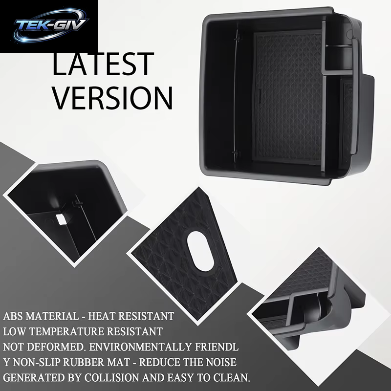 Auto Mittel Konsole Organizer Tablett Armlehne Aufbewahrung Sbox Passt Für Vw Tiguan 2 Mk2 2017 2018 2019 2020 2021 2022 Auto Verstauen Aufräumen